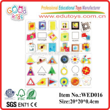 2015 learning shapes set 1 pegged puzzles educational board games